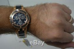 SUPER RARE/NEW Invicta Men's 5657 Subaqua Chronograph Rose Gold Swiss Watch
