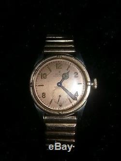 Sale Rare! Vintage1936 Rolex Oyster Perpetual Rose Gold Watch +Mercedes Hands