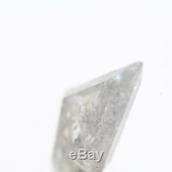 Salt and Pepper Diamond, 1.12 Cts Rare Natural Loose Kite Rose Cut Diamond