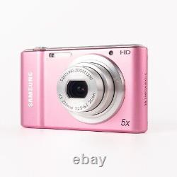 Samsung ST Series ST66 16.1MP Compact Digital Camera 5x Zoom Rare Pink