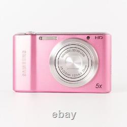 Samsung ST Series ST66 16.1MP Compact Digital Camera 5x Zoom Rare Pink