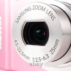 Samsung ST Series ST66 16.1MP Compact Digital Camera 5x Zoom Rare Pink