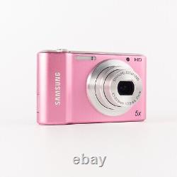 Samsung ST Series ST66 16.1MP Compact Digital Camera 5x Zoom Rare Pink