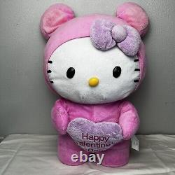 Sanrio Hello kitty Happy valentines day standing plush 2020 Rare