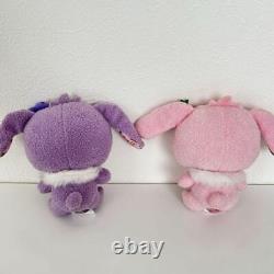 Sanrio Sugarbunnies Plush Set of 2 Blueberryusa Strawberryusa Sugar Bunnies Rare