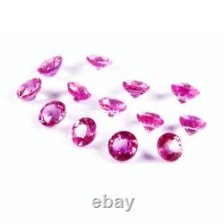Sapphire 1.81ct rare unheated rose pink color 100% natural earth mined Ceylon
