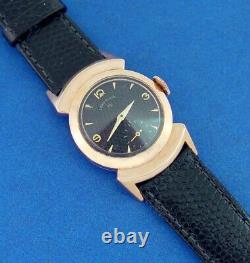 Serviced & Warrantym Elgin 1952 Black Knightrare-pink/rose G. F. Coned Crystal