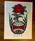 Shepard Fairey Obey Giant Eyes Open Rose Signed Numbered Screen Print Rare