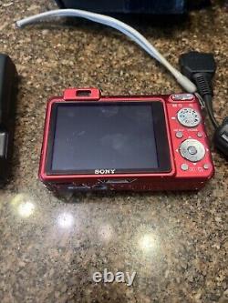 Sony CyberShot DSC W150 rare PINK Digital Camera With Battery 8.1MP TESTED