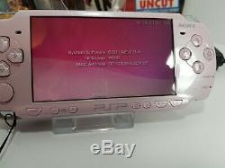 Sony PSP Rose Pink Almost Perfect Condition Rare