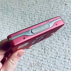 Sony WM-EX633 Walkman Cassette Player, Rare Pink Color! Working