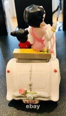 Stunning Rare & Limited Edition Betty Boop Pink Rose Rolls Royce