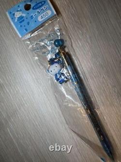 Super Rare Retro Hello Kitty Blue Rose Mascot Ballpoint Pen