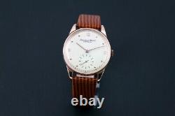 Super Rare Vintage IWC Cal 88 Subsecond Manual Solid Rose Gold Men`s Watch