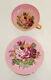 Superb Rare Stanley England Pink Cup And Saucer Three Roses