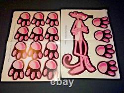 THE PINK PANTHER! Gorgeous promo very rare pink panther cinema sticker