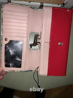 Ted baker Purse Extra Rare Butterflies, Roses, Dog Super Collectors Piece