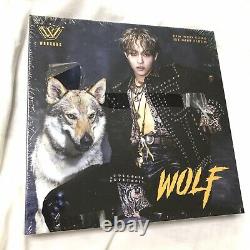 The Rose Kim Woosung 1st Mini Album WOLF SEALED Photocard Kpop Rare DHL FedEx