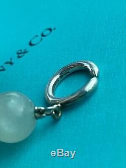 Tiffany & Co. Rose Quartz Moonstone Rhodochrosite Gemstone Necklace 16 Rare