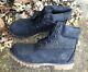 Timberland Womens Boots Sz 6.5 Rose Embossed Euro Release Rare Blue A1ksl