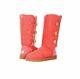 Ugg Australia Bailey Button Triplet Pink Rose Winter Boots 5 Womens 1873 Rare Ds