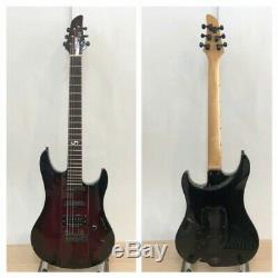 Used Yamaha RGX-TT MIJ Electric Guitar HSS Rose FB Serviced rare from japan