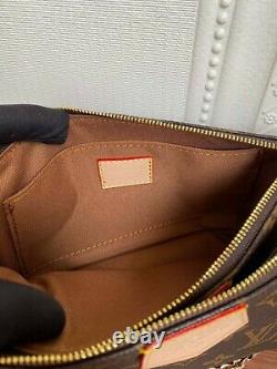 VÉRITABLE Louis Vuitton PINK Rose Multi Pouchette Bag RARE