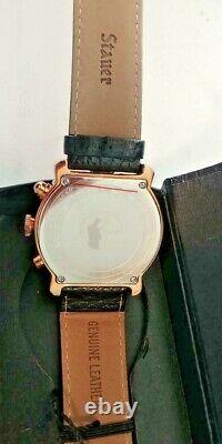 VERY RARE! Stauer ROSE Gold Guitar Automatic Watch FREE SHIP FANTASTIC! WOW