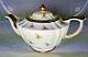 Very Rare Vintage Sadler England Ivory Teapot With Pink Roses! Good Condition