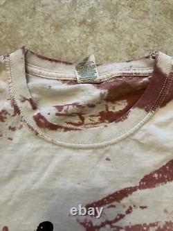 Very Rare Alice In Chains Pink Tie Dye T Shirt Rock Men Size Medium FOTL