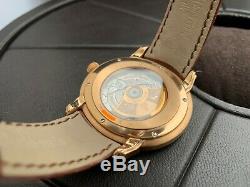 Very Rare Audemars Piguet Millenary 18K Rose Gold Brown Dial Watch in FULL SET