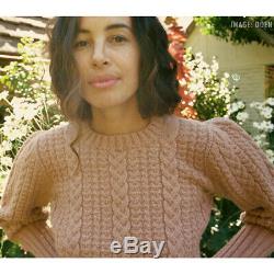 Very Rare Doen Dôen Mulberry Sweater In Maple Dusty Rose Pink Xs 6 8