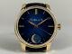 Very Rare H. Moser & Cie 18k Rose Gold Endeavour Moon Watch 1348-0100 Full Set