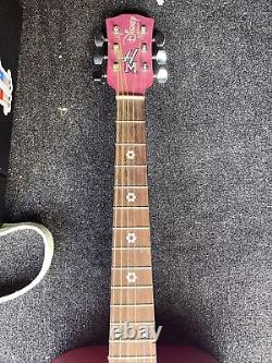 Very Rare Pink Disney by Washburn Hannah Montana Acoustic Guitar