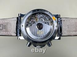 Very Rare RGM 111M Rose Gold Dial Triple Calendar Chronograph Watch with B&P
