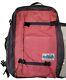 Vintage Adidas Hiking Backpack Large West Germany Rose Charcoal Rare Preowned