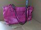 Vintage Coach Leather Rose Pink Alexandra Shoulder Bag Purse Handbag Rare