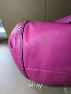 Vintage COACH Leather Rose Pink ALEXANDRA Shoulder Bag Purse Handbag RARE