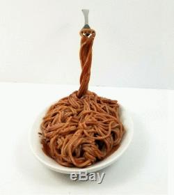 Vintage Frozen Moments Spaghetti Sculpture Aspen Geoffrey Rose Pop Art RARE