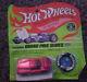 Vintage Hot Wheels Redlines Carded 1967 Ford J Car Rose With Button Rare
