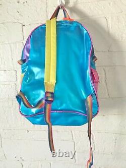 Vintage Lisa Frank Buzz Bumble Bee Roses Flowers RARE Backpack Broken Strap