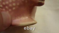 Vintage Nelson McCoy Fish NM Nelson McCoy Pottery USA PINK ROSE Rare Planter