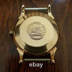 Vintage Omega Constellation Pie Pan Deluxe, Extremely Rare, Solid Rose Gold 18kt