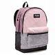 Vistoria's Secret Pink Campus Chalk Rose Marl Grey Backpack Nwt Very Rare