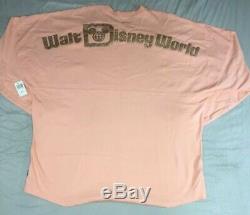 Walt Disney World Rose Gold Spirit Jersey Sweatshirt XXL Discontinued Rare Top