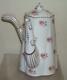 Wileman Shelley Rare Hot Chocolate Coffee Pot Dainty Shape Sprigs Of Pink Roses