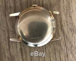 ZENITH AUTOMATIC 18K ROSE GOLD 34mm Cal. 2542 VINTAGE RARE WRIST WATCH FOR MEN
