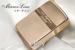 Zippo 1941 Replica Mirror Line Rose Pink Plating Etching Japan Limited Rare Cute